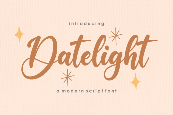 Discover Datelight: A Modern Handwritten Font