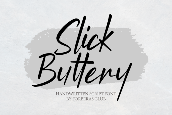 Discover Slick Buttery Script Font