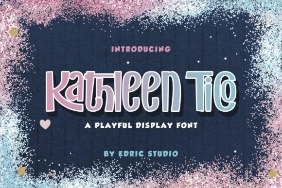 Kathleen Tico Font – A Free-Flowing Display Typeface