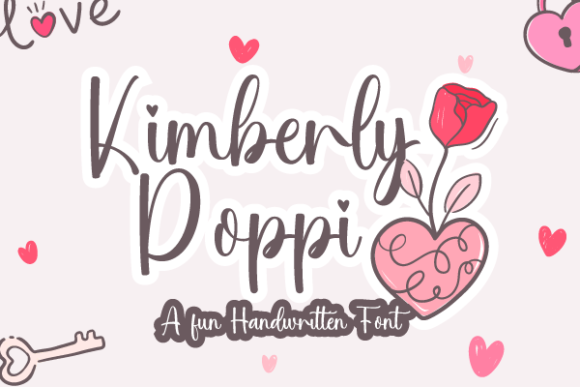 Kimberly Poppi – A Premium Script Font for Creative Projects