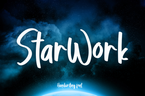 Star Work Font – The Script Typeface Designers Are Reaching For